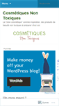 Mobile Screenshot of cosmetiquesnontoxiques.net